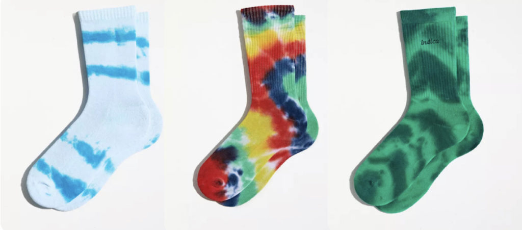 URBAN OUTFITTERS Tie-Dye Socks 3 for $24