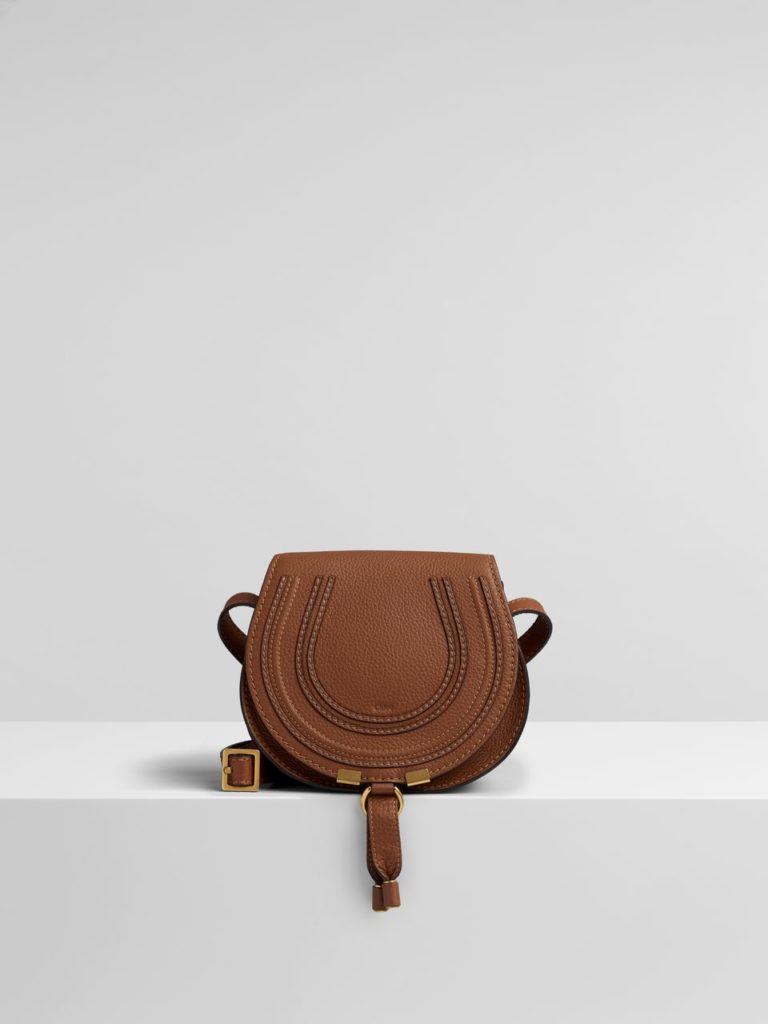 The iconic Chloé Marcie mini saddle bag.