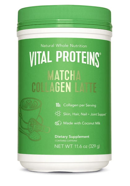 Vital Proteins Matcha Collagen Latte ($29)