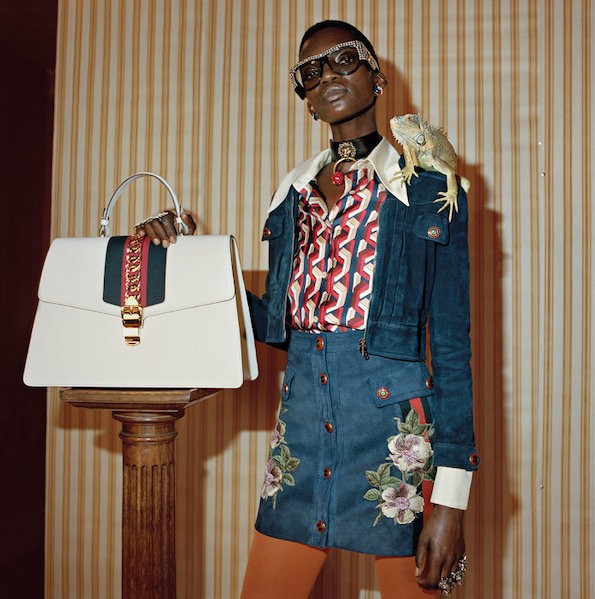 Gucci's Pre-Fall 2017 campaign drew inspiration from England's underground Northern Soul movement, receiving praise for featuring Black models throughout the campaign.