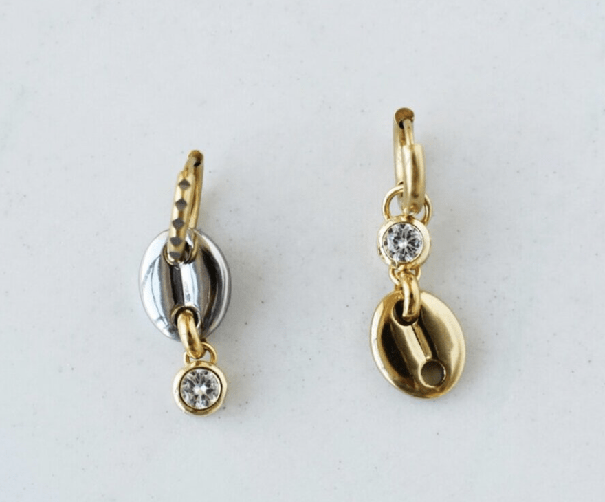 Cara Mismatched Earrings - $74