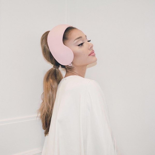 Ariana Grande's Pink Lanvin Bustier Look