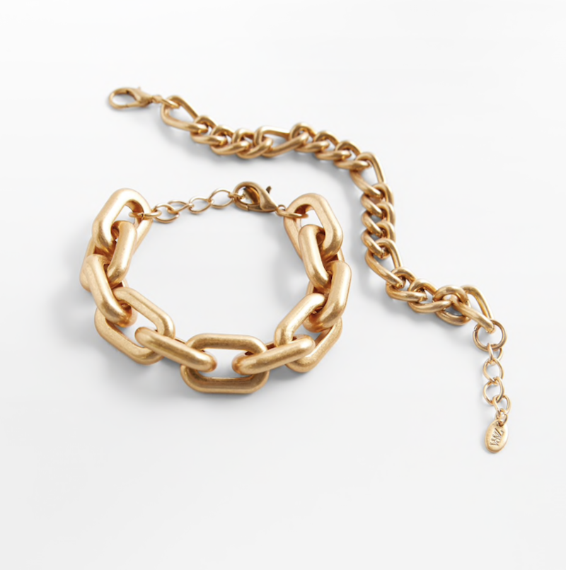 Zara Pack of Link Bracelets ($19.90)