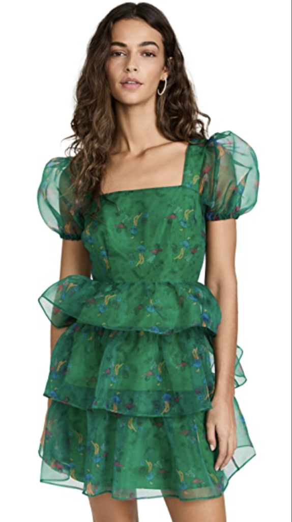 HVN Mimi Tiered Mini Dress | $416